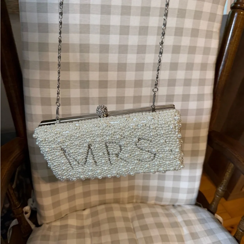 Beaded Bridal Clutch